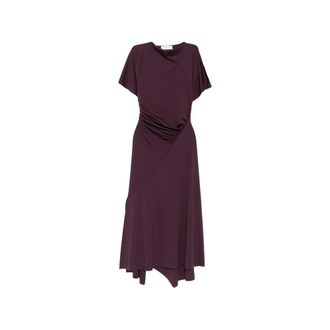 Victoria Beckham Blousey Midi Dress