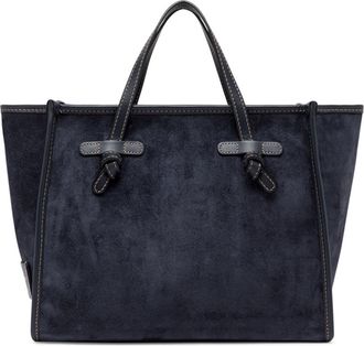 Gianni Chiarini Miss Marcella 32 Black Suede Tote