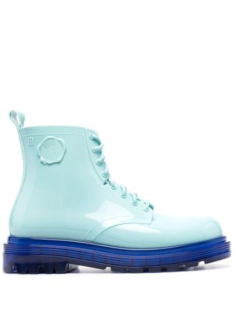 Viktor & Rolf Coturno Couture boots - unisex - PVC/PVC/PVC - 40 - Blue