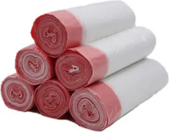 OEM Sac Poubelle - 10 L - Cordon De Serrage - Hdpe &Eacute;paissi - 45 X 50 Cm - Transparent - 120 Pi&egrave;ces