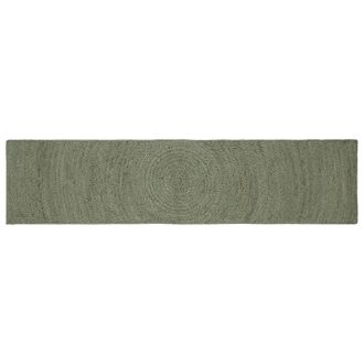 vidaXL Alfombras De &Aacute;rea Verde Oliva 60 X 200 Cm Yute Vidaxl