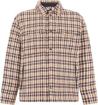 Burberry Giacca in Lana a Quadri - - Jackets - Uomo - Marrone - M