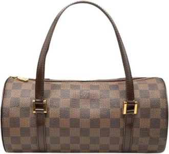 Louis Vuitton Pre-owned Papillon 30 - Dames - Vintage Handtas - Bruin - ONE Size - Leer - Vintage
