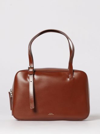 A.P.C. Borsa Virginie Box A. P.C. in pelle lucida