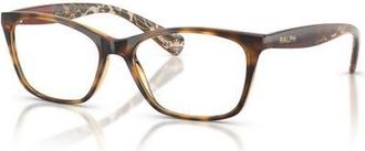 Ralph Lauren 52mm Cat Eye optical glasses in Brown at Nordstrom