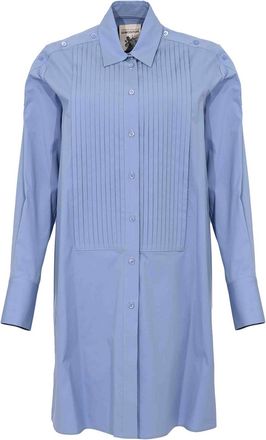 Semicouture Chela Shirt In Cotton Poplin