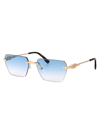 Dsquared2 Mens Sunglasses D20102-S Gold-Blue Metal Gold/blue