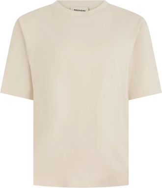 Max Mara Mujer, Camisetas, Beige, Talla: L