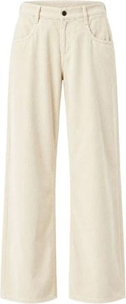 Cycle Aida Low Super Fitted Low Waist Volume Leg - Dames - Jeans - Wit - Maat: W30 Zijde