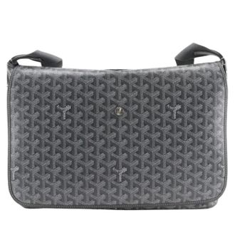 Goyard Pre-owned Capesien MM PVC Schoudertas - Heren - Vintage Schoudertas - Grijs - ONE Size - Vintage