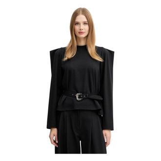 Versace Jeans Couture Donna, Top, Nero, S, new