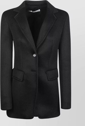 Max Mara tailored jacket long sleeves notched lapel