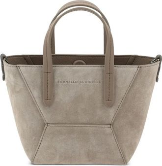 Brunello Cucinelli BC Duo tote bag - Brown