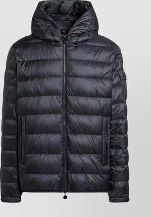 Moncler short zip-up puffer coat