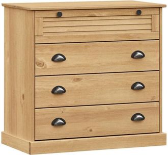 vidaXL Cassettiera vigo 80x40x76 cm in Legno Massello di Pino - Vidaxl