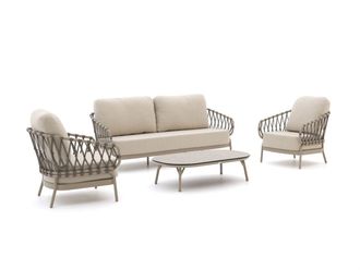 Tierra Outdoor Natal/Nora stoel-bank loungeset 4-delig