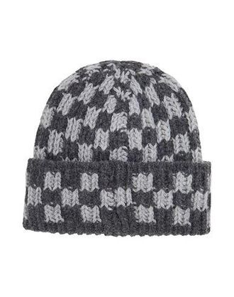 8 by YOOX RECYCLED WOOL CHECKED BEANIE