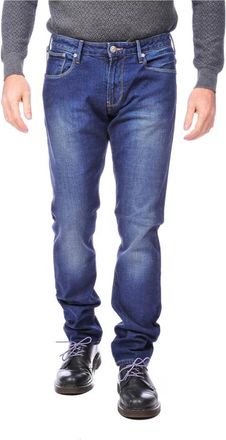 Armani Jeans Jeans - Heren - Slim Fit Jeans - Blauw - W36 - Katoen - Jeans