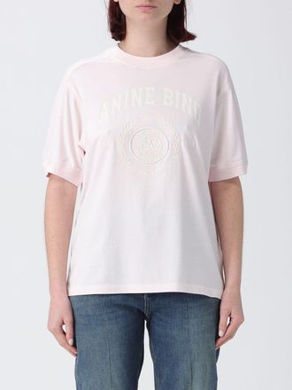 Anine Bing T-shirts in cotone con logo Anine Bing