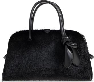 Jacquemus Le Petit Turismo Handtas - Dames - Handtassen - Zwart - ONE Size - Leer - Tassen