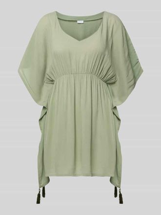 Lascana Relaxed Fit Tunika aus reiner Viskose in Oliv, Gr&ouml;&szlig;e XL