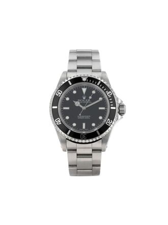 Rolex Orologio Submariner 40mm Pre-owned 2002 - Nero