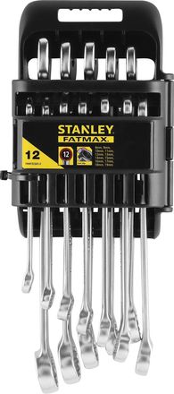Stanley Fatmax Fmmt82845-0 - Juego De 12 Llaves Combinadas Fatmax - Stanley