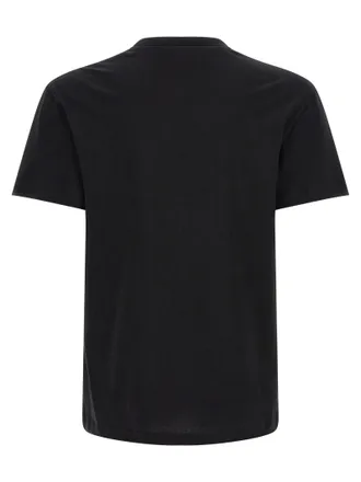 Valentino Garavani Logo-Pocket Cotton T-shirt - Black