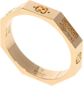 Gucci Pink Gold (18K) Band Ring (Pre-Owned)