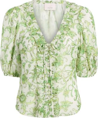 Cinq à Sept Top Seraphina - Bianco