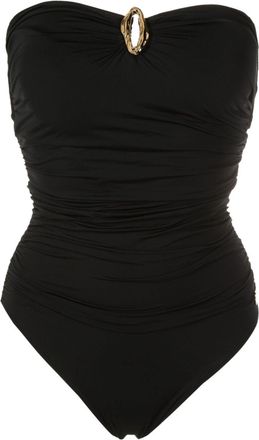Brigitte strapless ruched swimsuit - women - Polyamide/Spandex/Elastane - GG - Black