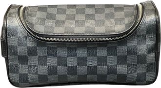 Louis Vuitton Damier Graphite Gray Damier Graphite Pouch (Pre-Owned)