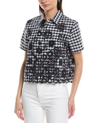 NVLT Nvlt Poplin Gingham Shirt