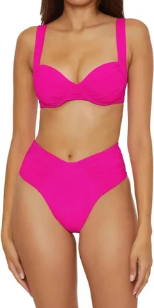 BECCA by Rebecca Virtue Color Code French Cut Azalea Bottom In Pink