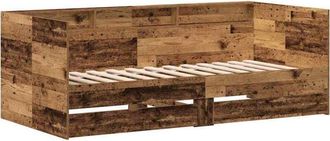 vidaXL Cama de día Madera Vieja 90 x 200 cm Madera contrachapada vidaXL