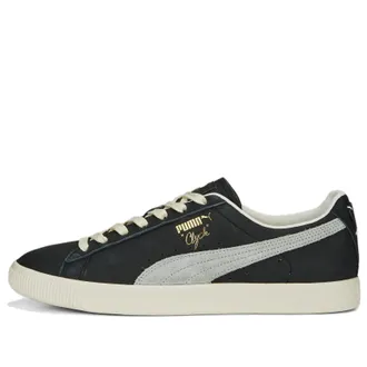 Puma Clyde Base OG Shoes Black White 390091-02