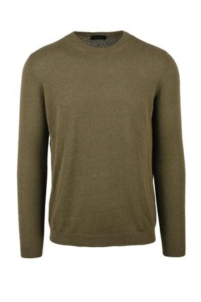 Roberto Collina Crew Neck Sweater - Military Green