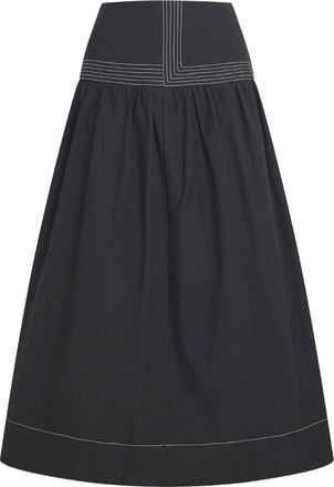 Claudie Pierlot Flared Midi Skirt Size S