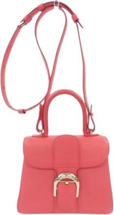 Delvaux Pre-owned Borsa Brillant in Vitello Rodeo - - Pre-owned - Donna - Rosa - ONE SIZE