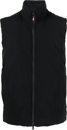 Orlebar Brown Teton zip-fastening sleeveless gilet - men - Polyamide/Elastane - M - Black