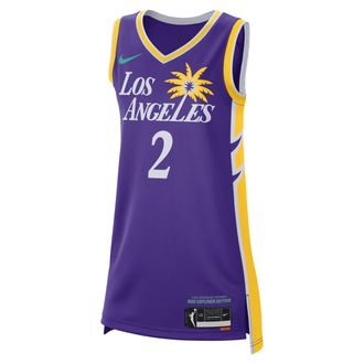 Nike Los Angeles Sparks Explorer Edition Nike Womens Dri-FIT WNBA Victory Jersey in Purple | DJ4571-507