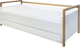 Les Tendances Cama Banco 80x180 Somier Y Caj&oacute;n Incluidos Kocot Kids Victor Blanco Y Roble