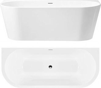 Rea Rea Ba&ntilde;era Capri 170cm Tapa Negra