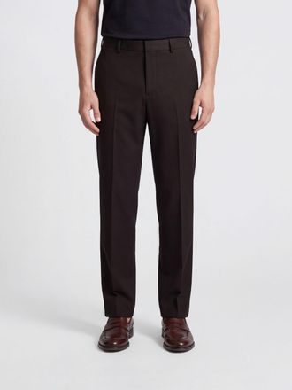 Barena Pantaloni sartoriali slim fit in lana vergine con pince