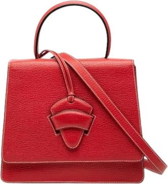 Loewe Pre-owned Handbags, female, Red, Size: ONE SIZE Pre-owned The Barcelona