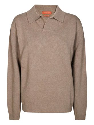 Daniele Fiesoli ribbed-cuffs sweater - men - Fabric - L - Brown