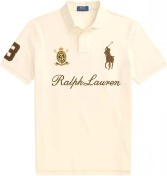 Ralph Lauren Tops, Heren, Beige, M, Polo Shirt