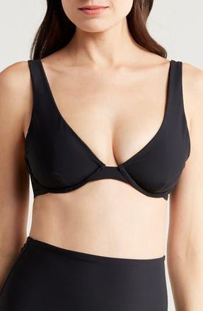 Bondi Born Gracie Underwire Bikini Top in Black at Nordstrom Rack, Size X-Large