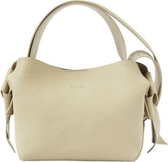 VIA VAI Nodo Fabi Crossbody Bag - Dames - Schoudertassen - Beige - ONE Size - Leer - Tassen