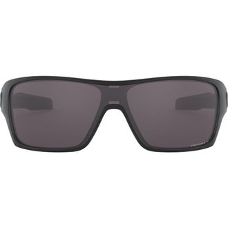Oakley Turbine Rotor 128mm Polarized Shield Sunglasses in Matte Black/prizm Grey at Nordstrom